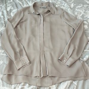 Vince. 100% Silk Blouse - Size 8